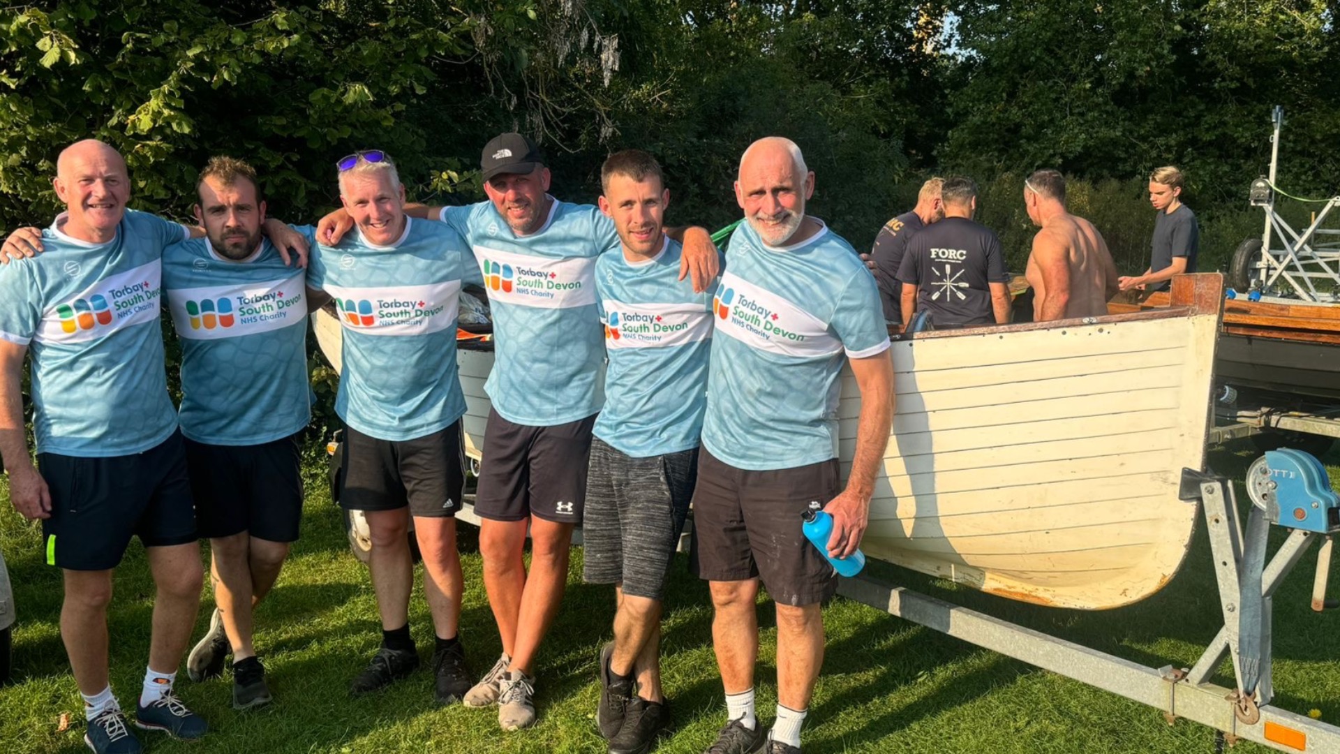 Paul Jackson, Zach Ward, Matt Parkes, Rob Masters, Brendan Boddy and Ross Chapman – aka the Blades Crew