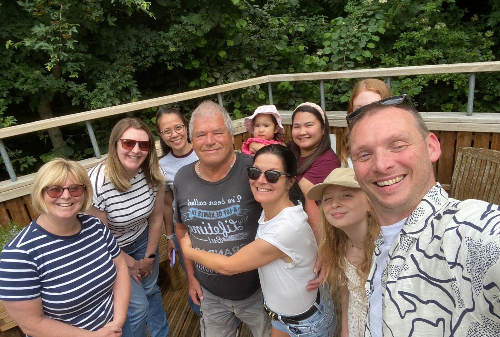 Staff from Templer Ward at Newton Abbot Community Hospital